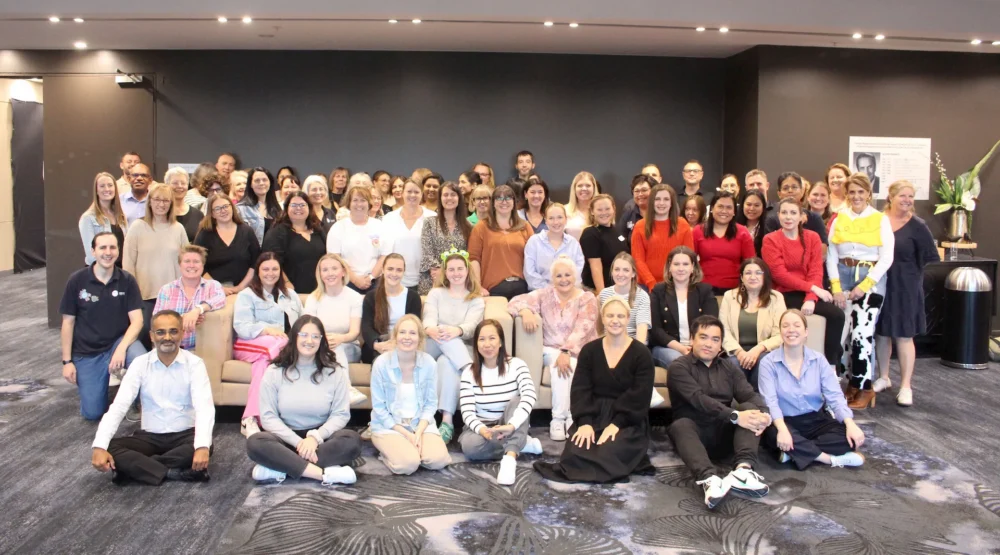 A group picture of staff at NBMPHN
