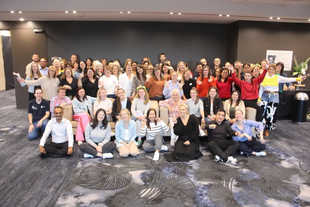 A group picture of staff at NBMPHN